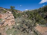 Spanisch church and Pueblo : New Mexico